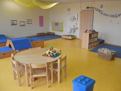 Quelle: Badischer Landesverein für Innere Mission / Jonas Moosmüller Gruppenraum im Kinderhaus "Im Brückel" des Evang. Hohberghauses Bretten